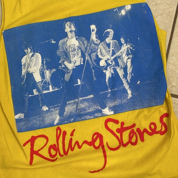 The Rolling Stones Women’s Cut Off Tank - Picture 2 of 9